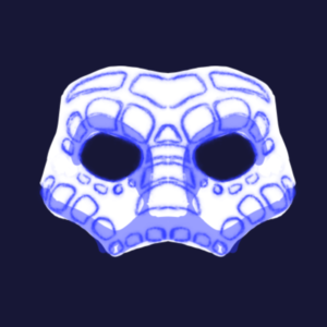 Lizard Mask #1 (Latex)