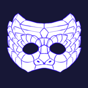 Lizard Mask #5 (Latex)