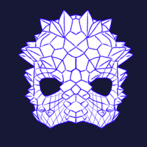 Lizard Mask #6 (Latex)