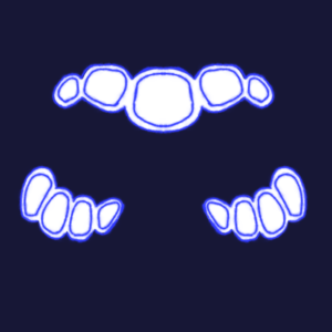 Lizard Brow #3 (Latex)