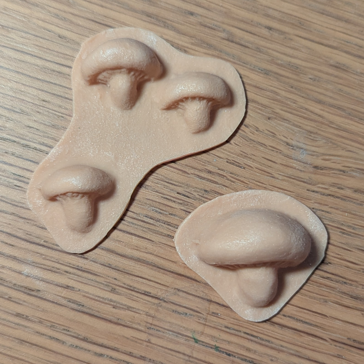 Button Mushroom Prosthetic (Latex)