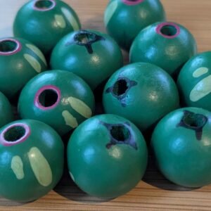 Green Olive 20mm Bead